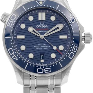Omega Seamaster 300M Steel Blue Dial First Copy Replica