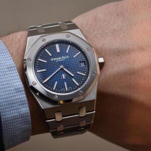 Audemars Piguet Royal Oak Factory Blue Dial First Copy Replica Watch